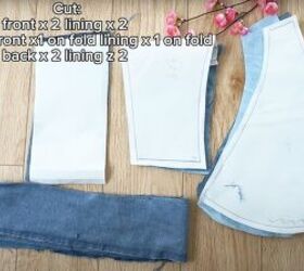 cropped denim top, Drafting the halter top pattern