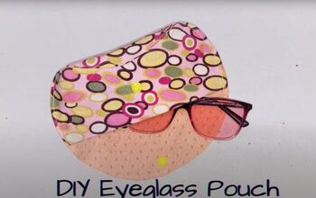 How to Sew a Soft Sunglasses Pouch