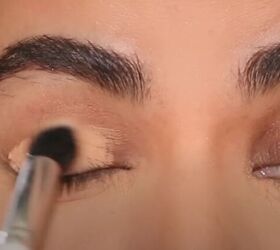 eyeliner hacks for hooded eyes, Prepping eyes