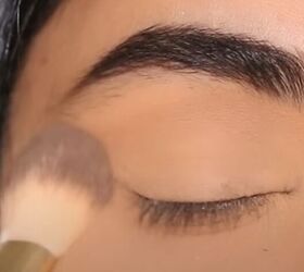 hooded eyes, Cleaning up brows