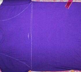 step by step diy t shirt cutting ideas no sew, Cropping the top