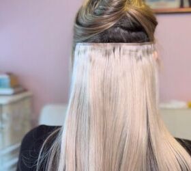 how to make clip in hair extensions look natural