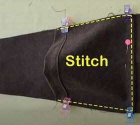 how to sew a hobo bag, Making the outer pockets