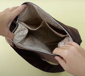 how to sew a hobo bag, Attaching the handle