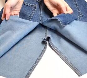 Everyone needs to try this classic jeans upcycle at least once