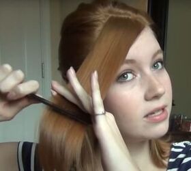 How to Cut Your Own Side Swept Bangs | Upstyle