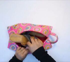 Get Travel Ready With This Easy Shoe Bag DIY
