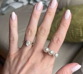 DIY pearl ring 