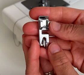 how to sew a blouse, Presser foot