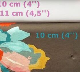 how to sew a blouse, Measuring the fabric