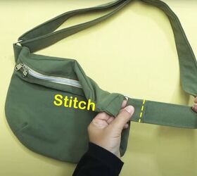 Attaching the bag strap