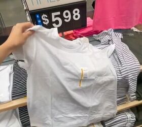 The unexpected glue hack that’s giving $5 Walmart tees a stylish upgrade