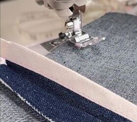 how to finish with a hong kong seam, How to sew a Hong Kong seam