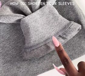 quick beginner friendly hack to shorten your sleeves, How to shorten sleeves