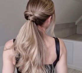 Easy going-out hairstyle