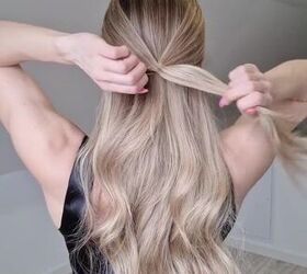 Tying the hair