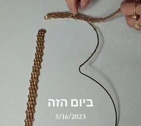 cut up an old bra and grab a hot glue gun, Attaching wire to a bracelet