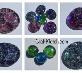 DIY Cracked Marble Nail Polish Jewelry Stones Craft Klatch Jewelry