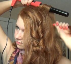 Curling the hair