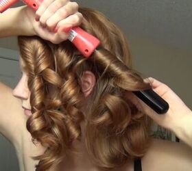 Curling the hair