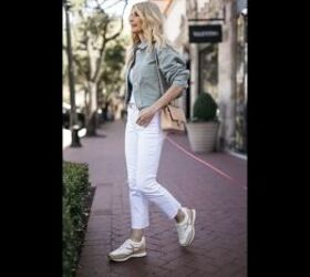 fashion over 40, Veronica Beard sneakers