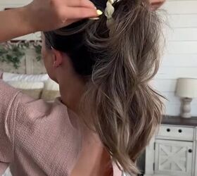 how to style this popular accessory from the past, Arranging the hair