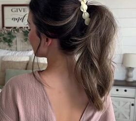 how to style this popular accessory from the past, Cute updo