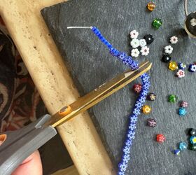 Order a bunch of these little glass beads to make this unique 20-minute idea