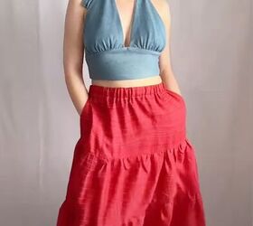 Easy 3-Tiered Maxi Skirt Pattern Tutorial