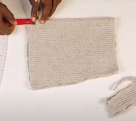 Upcycling a sweater