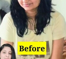 grab a cloth for this hair treatment, Before