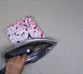 Ironing the fabric