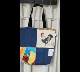 How to make an easy patchwork tote bag