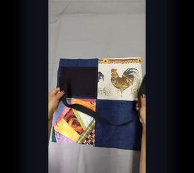 How to make an easy patchwork tote bag