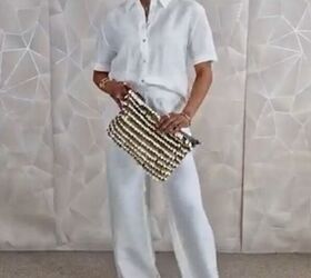 All-white outfit idea