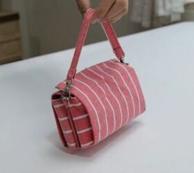 Easy Small Bag Pattern Tutorial: DIY a Cute Striped Pouch