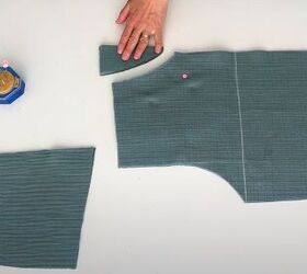 how to sew palazzo pants, Cutting out the pockets