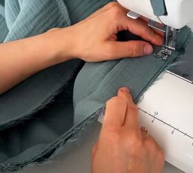 how to sew palazzo pants, Adding the waistband