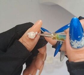 Adding pearls to the nail