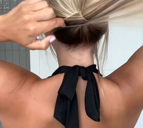 Why finishing this updo with a claw clip makes ALL the difference