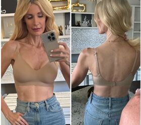 fashion over 40, Beige bra