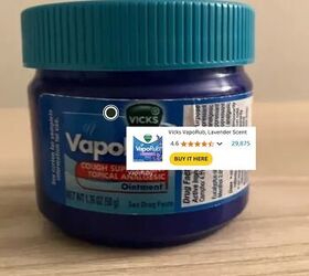 vicks vaporub shower bombs