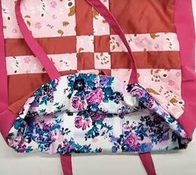 DIYing a quilted tote bag