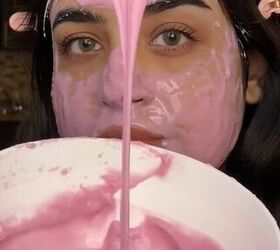 DIY Pink Face Mask