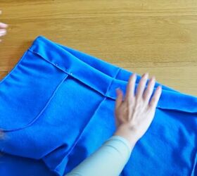 how to sew sweatpants, Assembling the DIY joggers