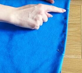 how to sew sweatpants, Attaching the pockets