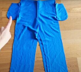 how to sew sweatpants, Assembling the DIY joggers