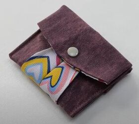 How to DIY a Cute and Easy Card Wallet