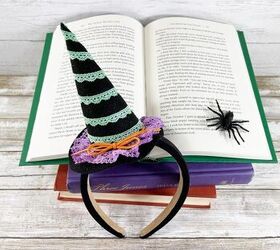 No Sew Witch Hat Headband