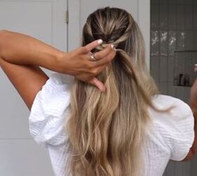 Creating an elevated ponytail hairdo